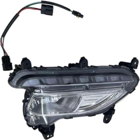 Luz LED antiniebla para faros delanteros derechos para Hyundai Santa Fe 2016-2018 92202-2WAA0 922022WAA0 Luz LED antiniebla diurna (1/5)