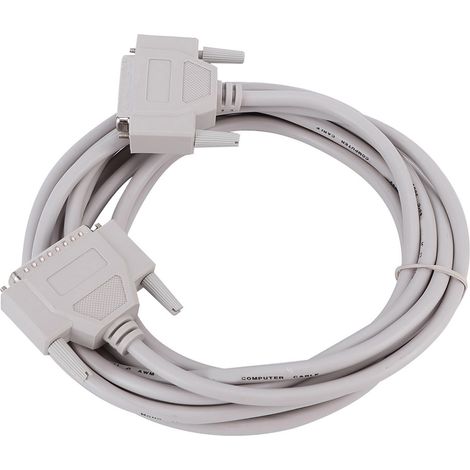 Câble d'extension parallèle de 5 m (16,4 pi) avec connecteur DB9 mâle/femelle à 25 broches pour machine de gravure Mach3 (1/5)