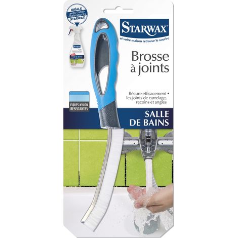 Starwax Cepillo para Juntas de Nylon 26 cm Mango Antideslizante