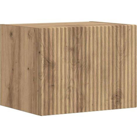 TV-Wandschrank Kunsthandwerk Eiche 39 x 31 x 29,5 cm vidaXL