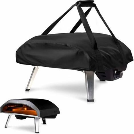 Pair - Housse de four à pizza Ooni Koda 16 – Tissu Oxford 420D imperméable – Dimensions 66 x 60 x 22 cm – Sac de transport inclus (1/5)