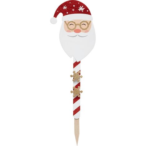 Déco de Noël Pancarte Père noël H 70 cm - Feeric Christmas (1/2)