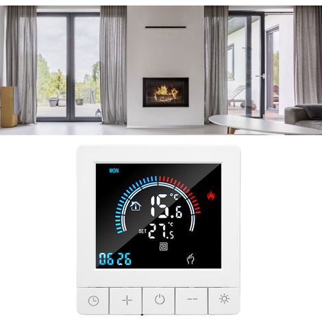 Le radiateur électrique haute puissance de la série K5 prend en charge les thermostats de chauffage au sol de style graffiti et est doté de la technologie AC 90-240V 16A. (1/5)