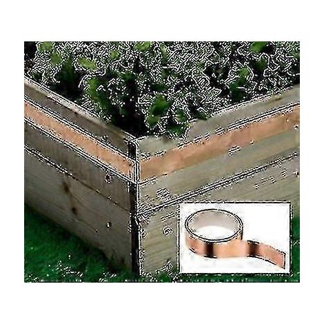 Ruban de cuivre anti-limaces - Largeur : 10 mm - Rouleau de 20 m P2025032600009 (1/2)
