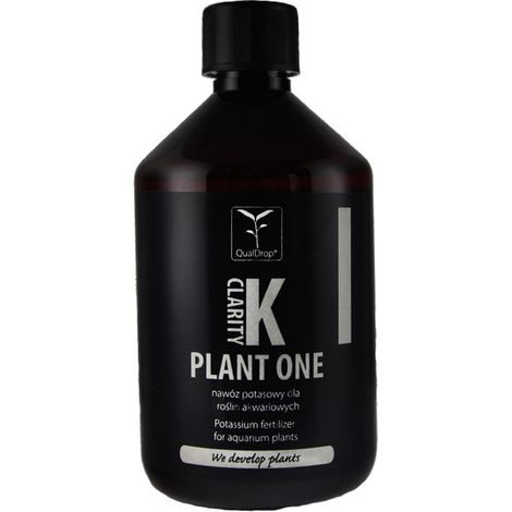 QualDrop K clarity Plant One 500 ml - fertilizzante a base di potassio per piante d'acquario