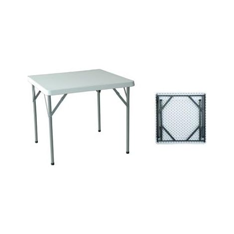 Table pliante carrée 84x84x74 CMWXS088
