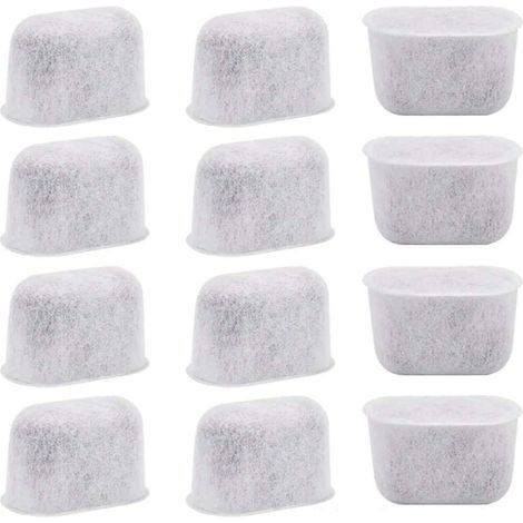 Packung mit 12 Aktivkohlefiltern für Cuisinart Kaffeemaschinen - Kompatible Ersatzfilter (1/5)