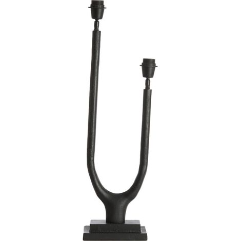Light & Living - tischlampe - Gavi - schwarz - metall - einzelne