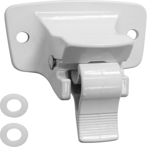 Beyamis Support inférieur de fixation murale pour auvent, blanc, référence 3314067.004B (1/5)