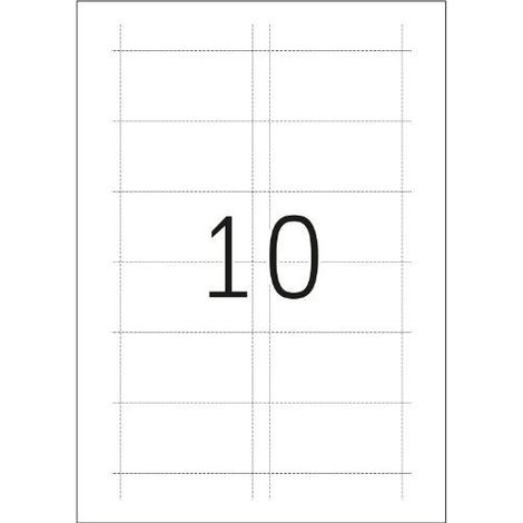 HERMA 9010 etiqueta de impresora Blanco Etiqueta para impresora no adhesiva (1/4)