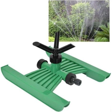 1 Gartensprenger, 360° drehbar, aus ABS-Kunststoff, effiziente Bewässerung für Rasen und Pflanzen (1/5)