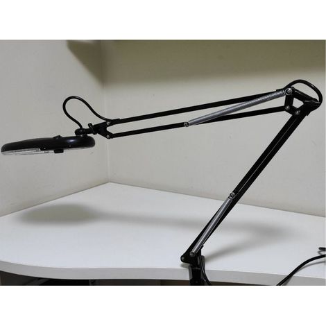 Lampada con Lente di Ingrandimento 3 diottrie, T.5, 22w 6400k Nero