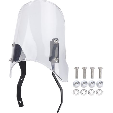 Pare-brise de moto aérodynamique améliorée protection look élégant déflecteur de vent pare-brise pour CL250 CL300 CL500 CMX 250 CM Transparent. (1/5)