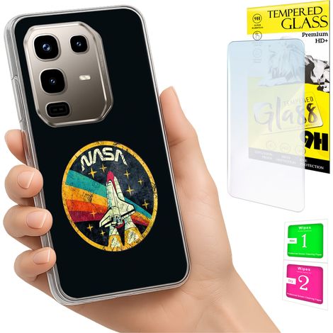 Schutzhülle für Infinix Note 50 Pro 4G: Fotohülle, Rückseite + 9H-Glas (1/5)