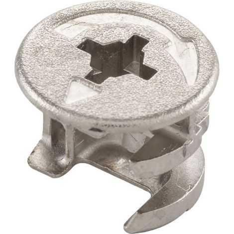1BL GIUNZIONE ECCENTRICA CON BORDO mm.15 x h.13,9 - pz. 8