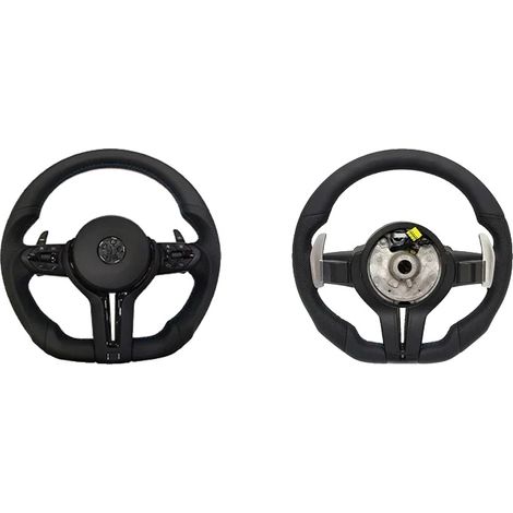 Volante in pelle traforata, installazione Plug and Play, E90 con airbag (1/2)