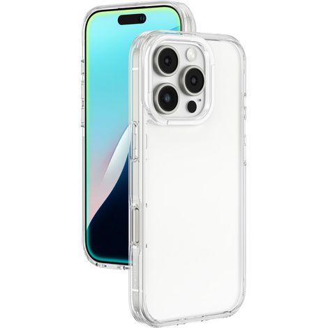 Funda de silicona para iPhone 16 Pro - Funda minimalista - transparente (1/5)
