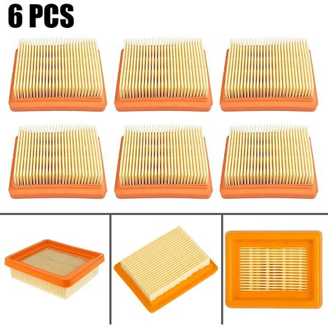 Lot de 6 filtres à air pour tondeuses à gazon 4180-141-0300B FS91 FS131 FS111 - Pièces détachées et accessoires de jardin