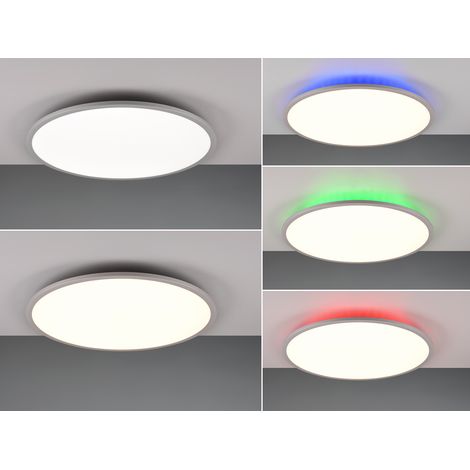 LED Deckenleuchte YUMA Ø 60cm mit Fernbedienung & RGB (1/5)