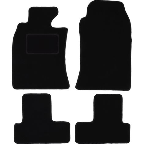 Tapis en velours noir pour : Mini Cooper R52 à hayon (2004-2008)