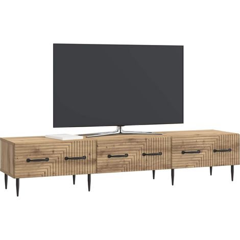 Maison Exclusive - TV-Schränk Artisan-Eiche 147 x 34,5 x 30 cm Ho