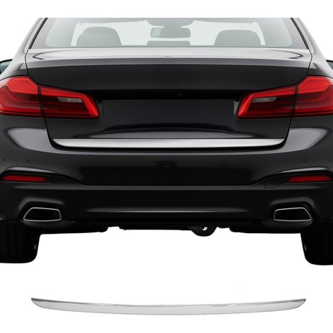 Garniture de hayon coffre pour BMW Série 5 G30 Berline 2016-2023 acier inox (1/5)