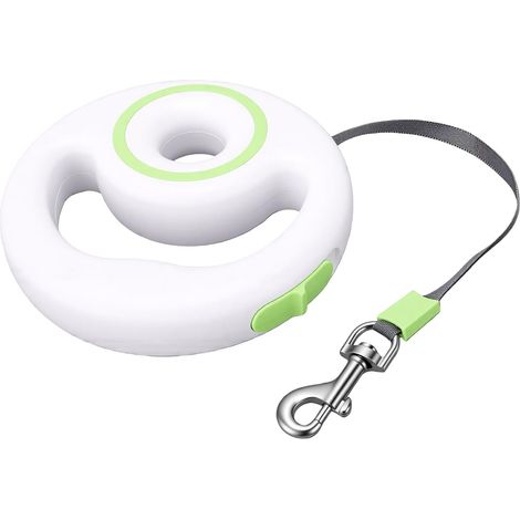 Retractable Dog Leash with One-Touch Lock and (1/5)