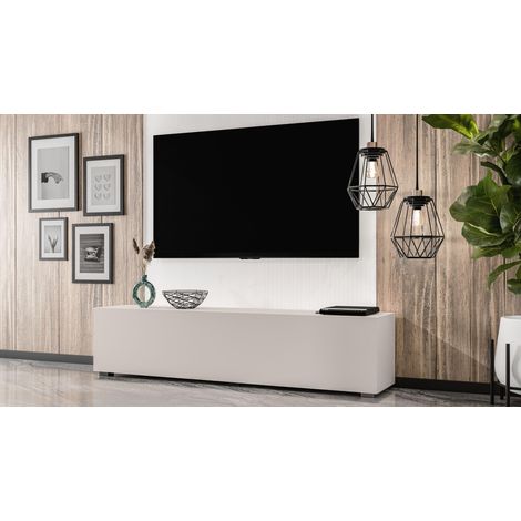 AX LIVING Zivolli TV-Board 160 cm beige Lowboard
