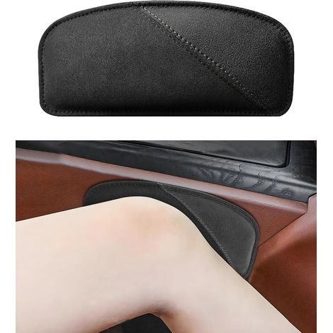 Coussin de Genouillère de Voiture,Genouillère Universelle pour Voiture,Coussin pour Accoudoir de Voiture,Coussins de Soutien des Jambes de Siège de Voiture,Convient aux Voitures(Noir) (1/5)