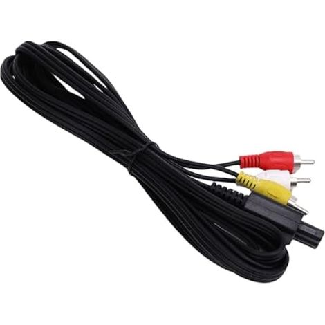 Akozon Cable AV Composite pour Console de Jeu, Longueur 1,8 M (1/5)