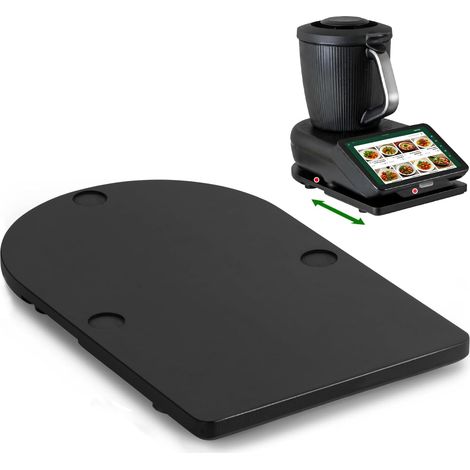Pour planche coulissante TM7 accessoire, avec roues et pieds en caoutchouc, mouvement doux, robuste et durable, pour accessoire TM7 votre cuisine efficacement et bien (1/5)