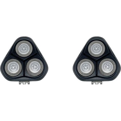 2 testine di ricambio per rasoio compatibili con le serie S3000 S3101 S3102 S3103 S3201 S3202 S3203 S3205 S3206 S4301 S4302 S4303 (1/4)