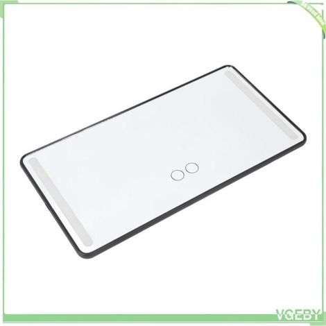 Miroir cosmétique - FAFEICY - Miroir de courtoisie - Éclairage LED dimmable - Rechargeable - Portable (1/5)