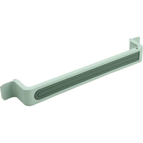 Toallero de pared, instalación sin tornillos, rotación de 90°, resistente, almacenamiento versátil.