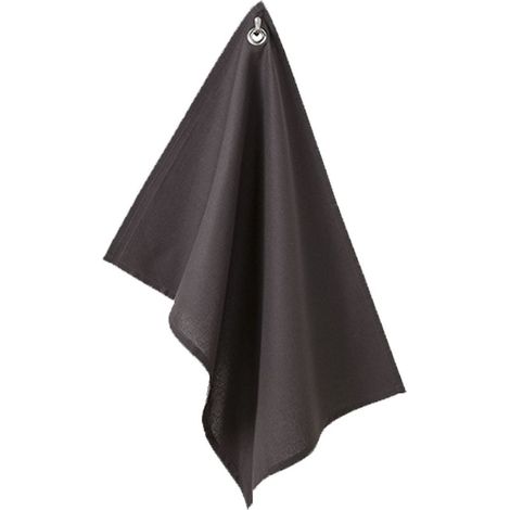 Essuie mains en coton couleur Canon de fusil 50 x 70 cm