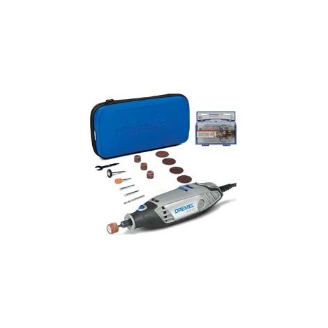 DREMEL MULTIFUNZIONE 130W CON 15 ACCESSORI+SET TAGLIO METALLO (3000JC)    DREMEL