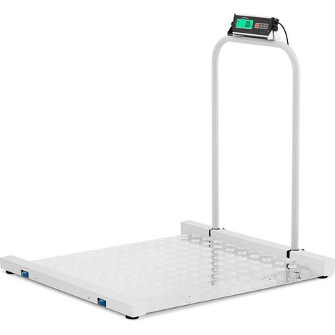 Balance au sol - 300 kg / 100 g - 100 x 95 cm - LCD