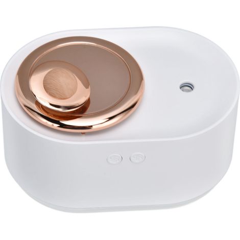 2-in-1 Luftbefeuchter mit rotierendem Planetenmotiv, USB-Ladefunktion, kabellos, geräuscharm, Sprühfunktion, 1200 mAh, Weiß (1/5)