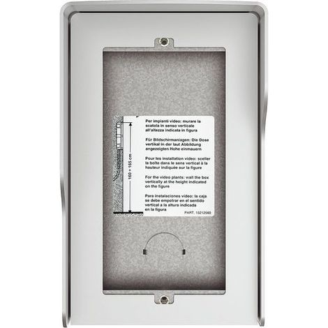 BTICINO 350621 - Scatola fuori muro 2 moduli con tetto antipioggia