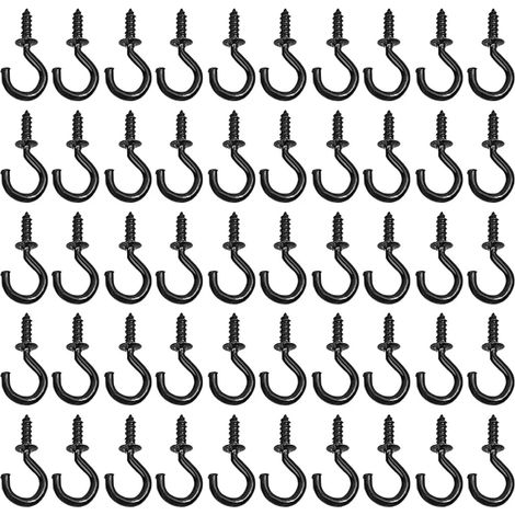 100 crochets plafond - bronze - pour suspension et rangement (1/5)