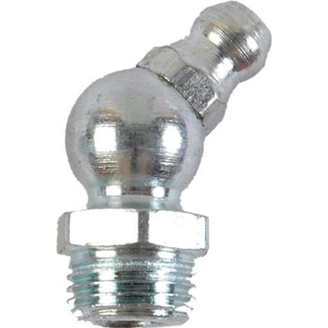 Kegelschmiernippel H2 DIN71412 M6x1mm Form B SW 9mm 6-kant Set SAMOA (1/3)