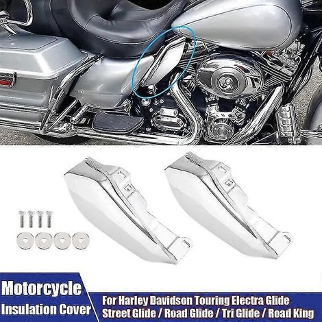Motorrad-Isolierabdeckung, Mittelrahmen-Luftabweiser-Zierleiste für Harley-Davidson Touring Electra Glide/Street Glide/Road Glide/King