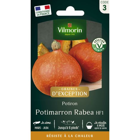 Vilmorin Potiron Potimarron - Graines d'Exception (1/2)