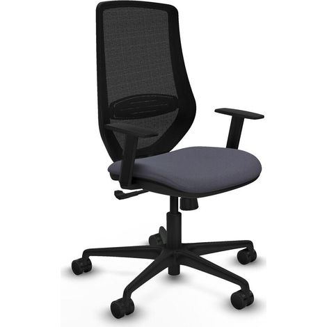 piqueras-y-crespo Ergonomischer Bürostuhl Mardos Sincro Grau Dunkel