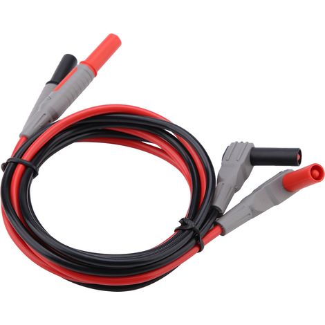 Jeu de pointes de test remplaçables avec pinces crocodiles pour multimètre numérique électronique P1300D (1/5)