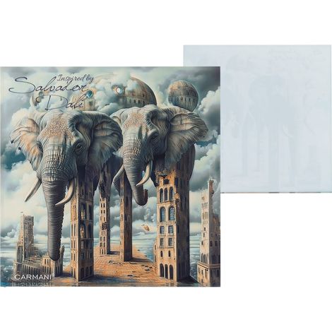 Carmani, un posavasos de cristal inspirado en las pinturas de S. Dalí. (1/2)