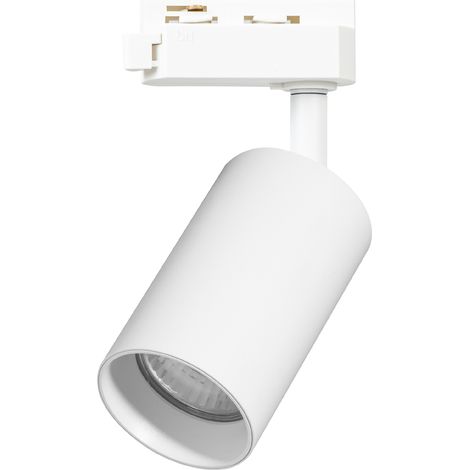Luminaire pour rail de tuyauterie blanc 1XGU10 (1/5)