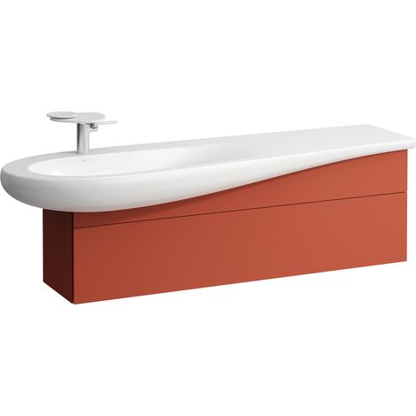 LAUFEN Il Bagno Alessi mueble bajo lavabo, sifón a la izquierda,