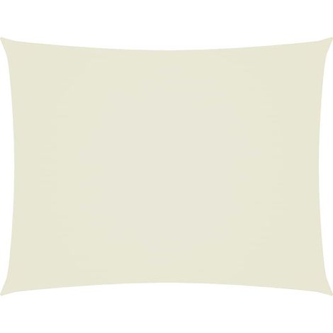 Maison Exclusive - Sonnensegel Oxford-Gewebe Rechteckig 3x6 m Cre (1/5)