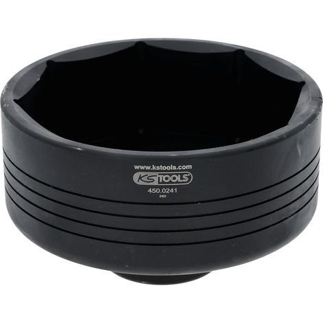 Kstools – Douille 3/4' pour écrous d'essieu et capuchons de moyeu 115mm – 8 pans – Acier spécial pour couple élevé – Compatible clés dynamométriques (1/6)